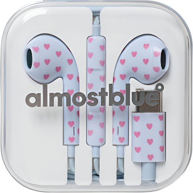 IVE REI ALMOST BLUE SNOW In-Ear Kopfhörer mit USB-C Anschluss in Lovely Heart Blue - Bild 1