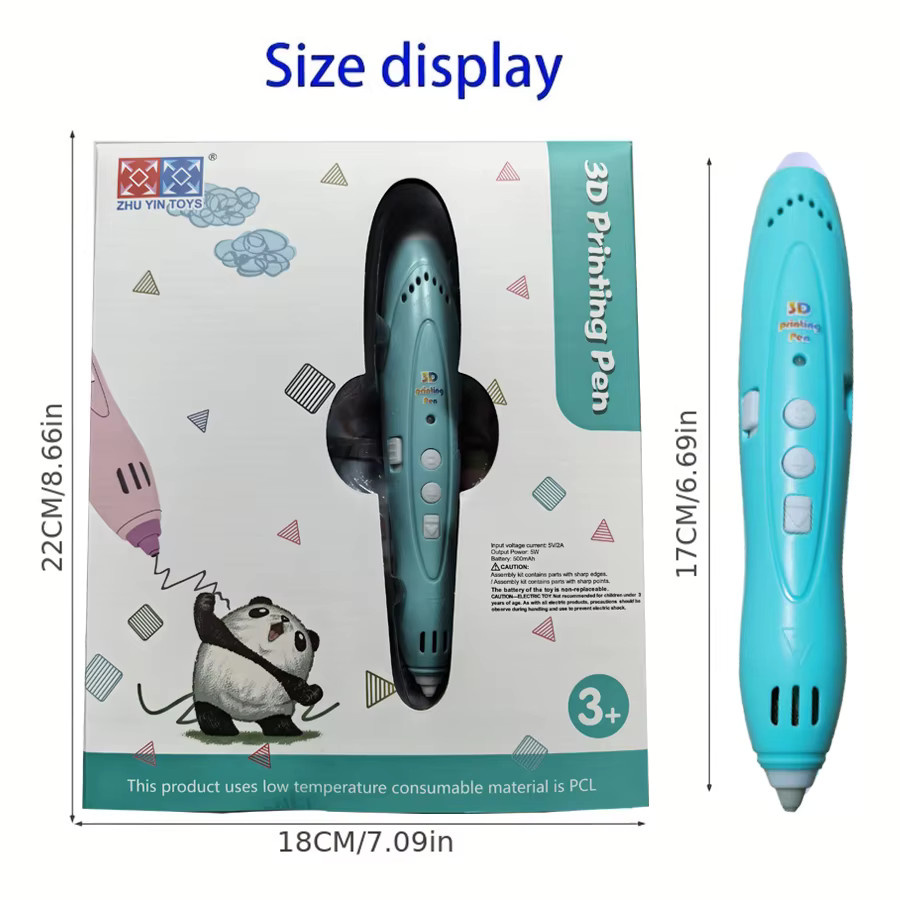 Niedrigtemperatur-3D-Druckstift, Set / Bundle, Bunt / Mehrfarbig, ab 3 Jahre - Bild 2