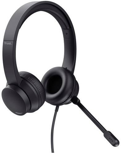 Trust HS-201 Computer Over Ear Headset kabelgebunden Stereo Schwarz USB-A - Bild 1