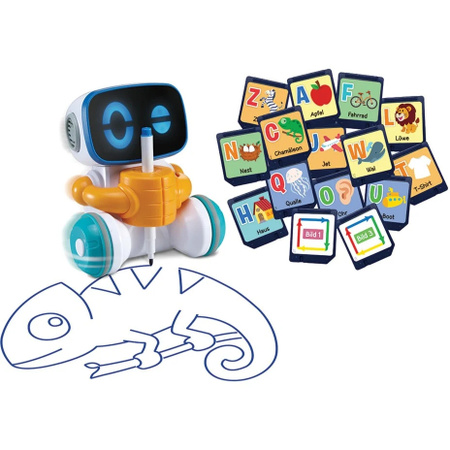 Vtech Codi der clevere Mal-Roboter Spielfigur in Bunt/Mehrfarbig