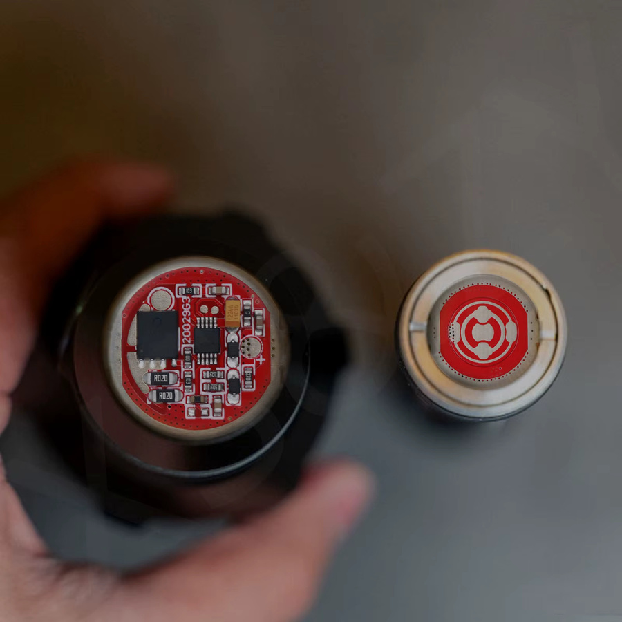 LED-Taschenlampen-Treiber 18W mit fünf Modi inklusive SOS-Funktion und Blinken, Treiberplatine für DIY-Projekte, Durchmesser: 22 mm oder 20 mm - Bild 4