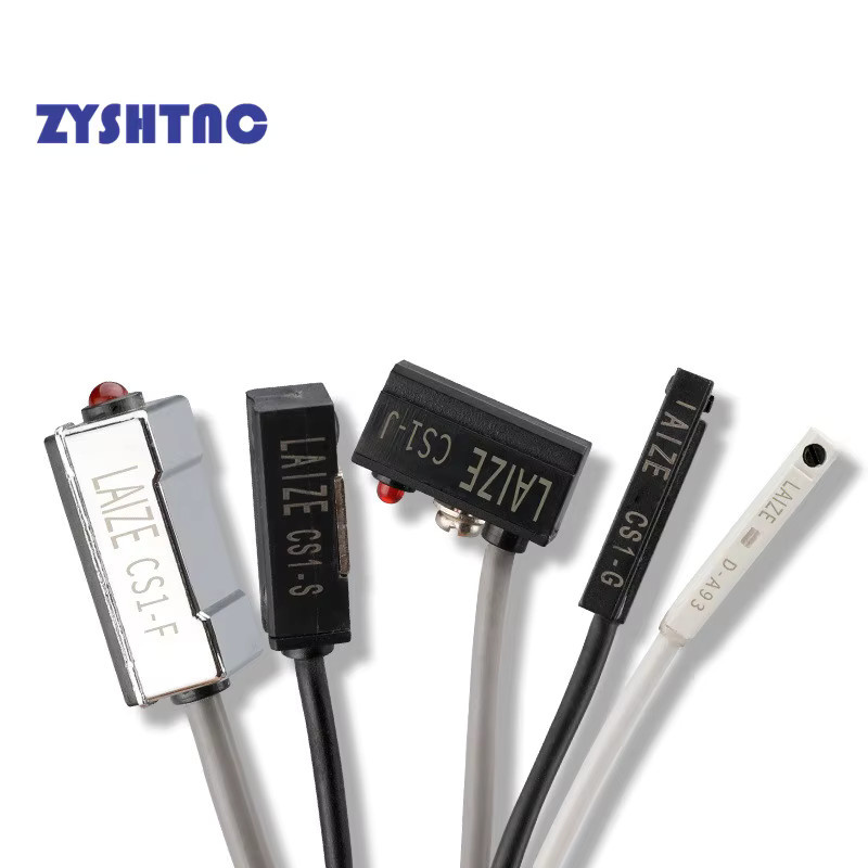Magnetischer Reedschalter Sensor CS1-J für Luftpneumatikzylinder von ZYSHTNC in Schwarz - Bild 2