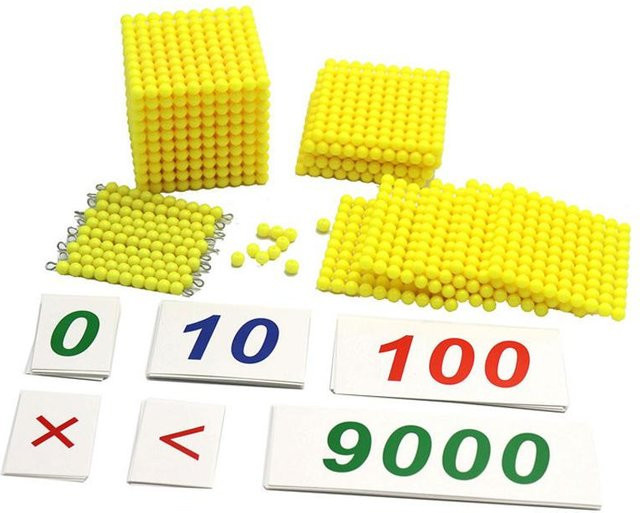Binchi Fitness Montessori Dezimalarithmetik Spielzeug Familienausgabe Set - Bild 1