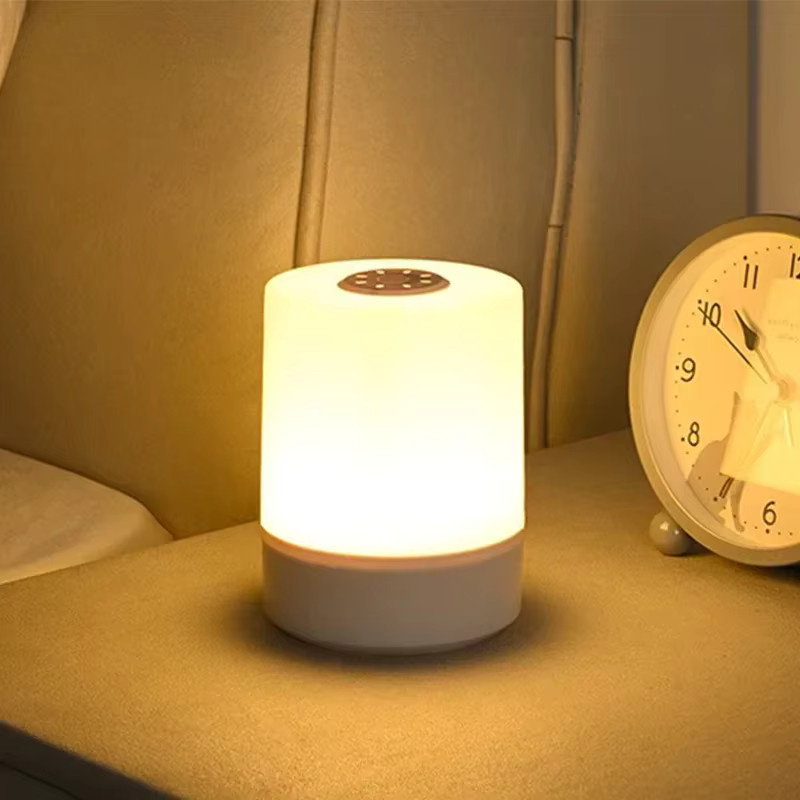 Feimefeiyou Dimmbare LED Tischlampe mit Touch-Funktion und Akku in Weiß - Bild 3