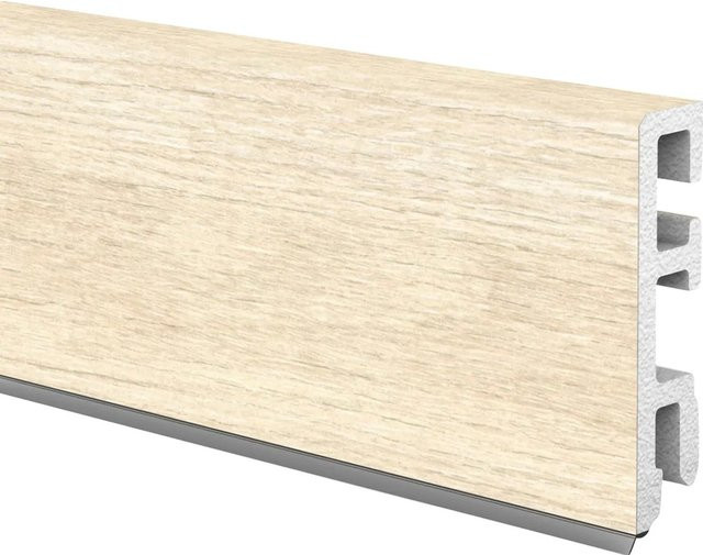 Döllken Profiles Hartschaumleiste Cubica 60 sk Canadian Pine in Beige oder Braun, B/H: 60 mm x 14 mm, Länge: 2500 mm - Bild 1