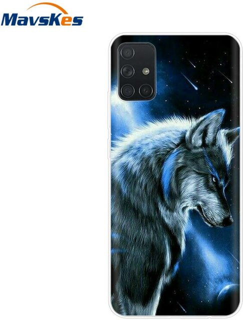 Transparente Silikon Handyhülle für Samsung Galaxy A51 und A71 - Bild 1