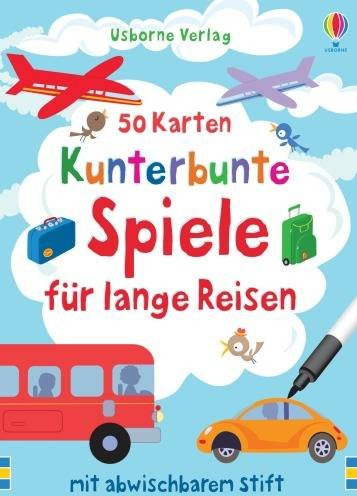 50 Reisekarten für lange Fahrten und Spiele unterwegs - Bild 1