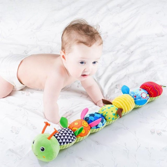 Sozzy Baby Plüsch Höhenmesslatte Rasselspielzeug, ab 0 Jahre - Bild 1