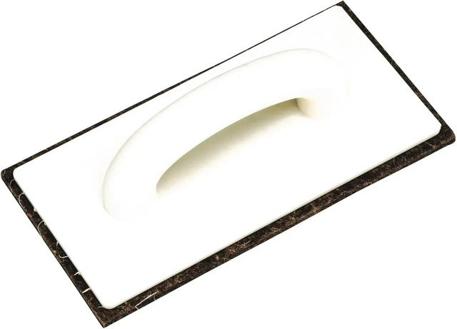 LUX-TOOLS Filzglätter aus Kunststoff in Weiß, B/H: 28,0 x 14,0 cm - Bild 1