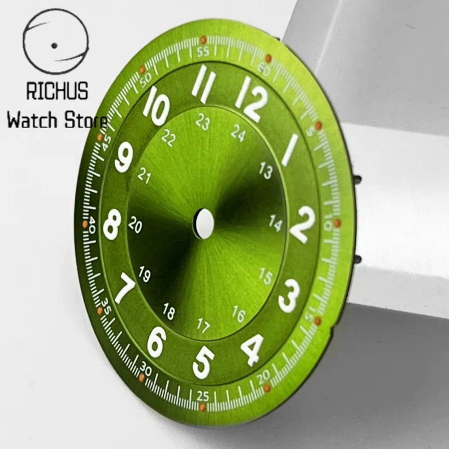 Zifferblatt, 29 mm, leuchtend, passend für Automatikwerk, Unisex - Bild 3