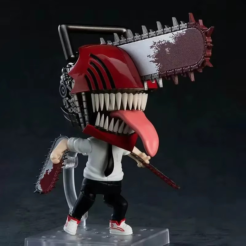Bandai Anime Action Figure Chainsaw Man Denji Pochita Makima Q Version aus PVC, Multicolor, Höhe: 10 cm - Bild 2