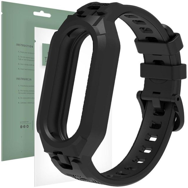 Tech-Protect Armband für Xiaomi Smart Band 8 / 9 / Nfc, Kunststoff, Schwarz - Bild 1