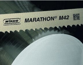WIKUS Bandsägeblatt MARATHON M42 HSS für Metall, Farbe: Silber, Länge: 4570 mm, Breite: 34 mm, Stärke: 1,1 mm - Bild 1