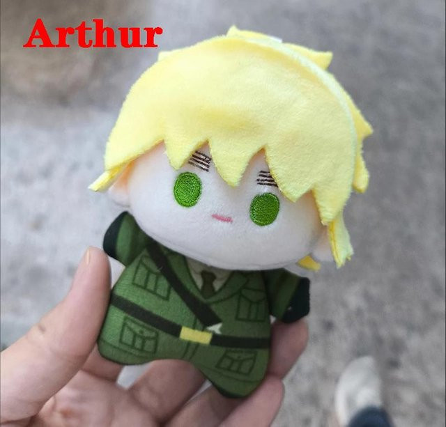 Yiran toy Hetalia Anime Powers Charakter Plüschtiere Schlüsselanhänger, 10cm, ab 14 Jahren - Bild 1