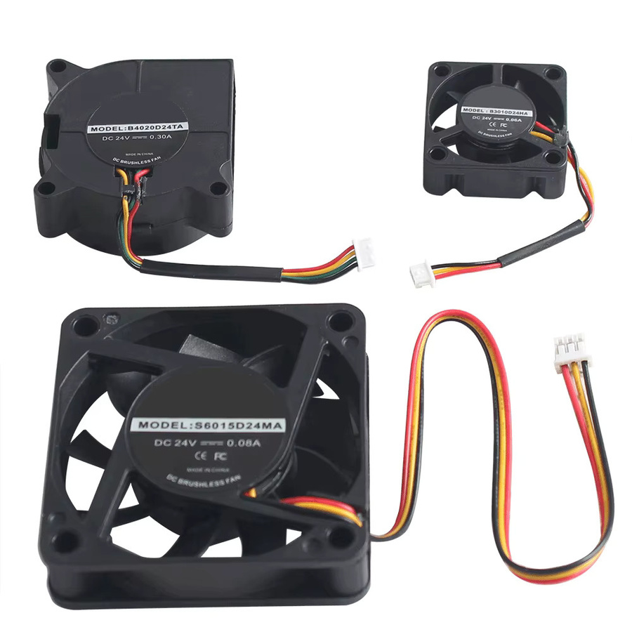 Creality Gebläse DC24V zur Hotend-Kühlung für K1 und K1 Max 3D-Drucker, Schwarz - Bild 2