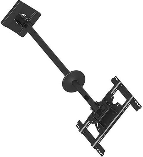 M Public TV-Wandhalterung M-PRO-DH-M3000-S-SW in Schwarz mit 100x100 VESA-Standard - Bild 1