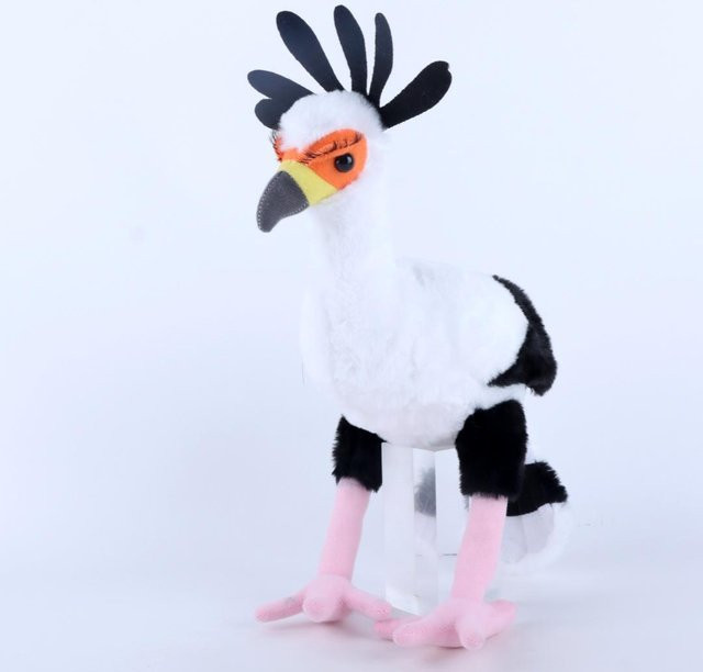 Cartoon Sekretär Vogel Plüschtier, 30cm, ab 3 Jahre - Bild 1