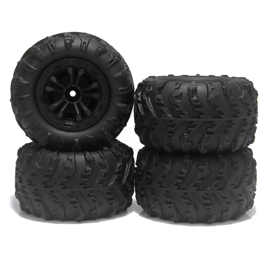 WLTOYS Monster Truck Rad Gummi Reifen, 4-teiliges Set, 1:16 - Bild 3