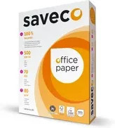 Saveco Kopierpapier Orange Label A4 80g 500 Blatt Universal Matt mit FSC und Blauer Engel - Bild 1