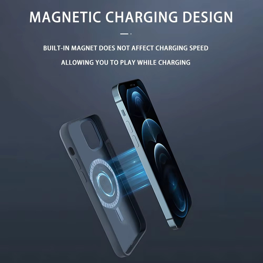 Personalisierte DIY-Muster-Handyhülle mit MagSafe für Apple iPhone 11 bis 16 Pro Max in Weiß - Bild 3