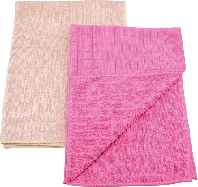 Purclean Mikrofaser Geschirrtuch 2er-Set hochabsorbierend B: 60,0 cm, H: 40,0 cm - Bild 1