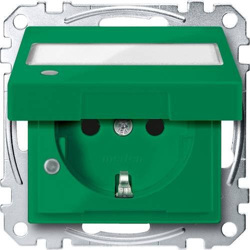Merten Steckdose System M in Grün MEG2313-0304 - Bild 1