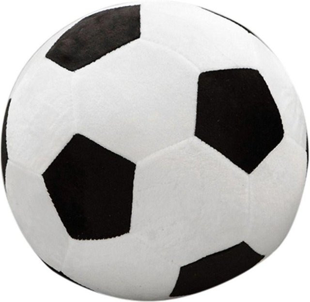 Binchi Fitness Fußball Plüschtier, schwarz, ab 2 Jahren - Bild 1