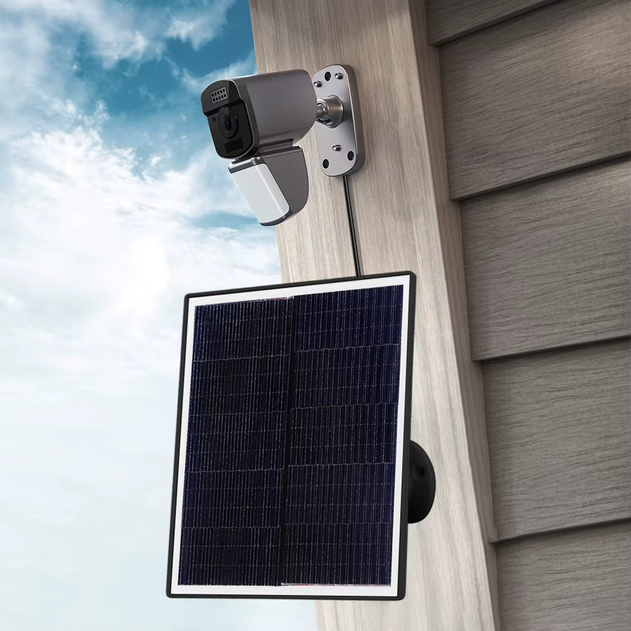 APWIKOGER Schindel-Solarpanel 6W 5V mit 24 % Effizienz, IP65 wasserdichtes Solar-Ladepanel für Außenbereich in Schwarz oder Weiß - Bild 2