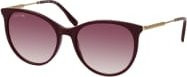 Lacoste L 993S Sonnenbrille, Vollrand, quadratisch, Damen, braun, rot, lila - Bild 1