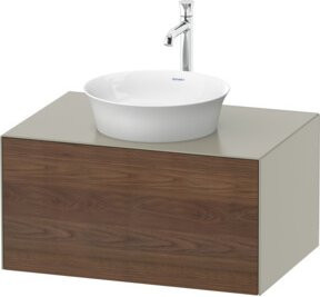 Duravit Waschtischunterschrank White Tulip in White, B/T: 80 x 55 cm, wandhängend - Bild 1