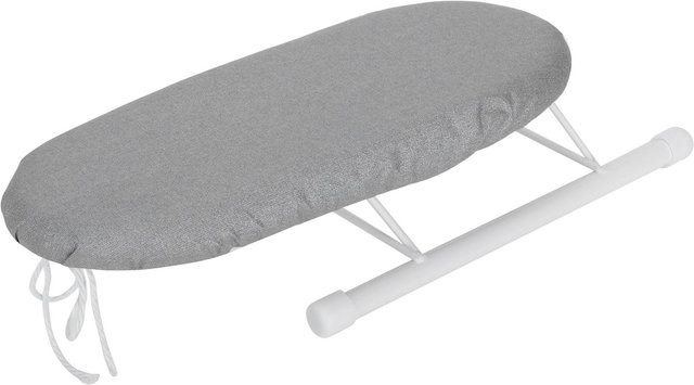 KaiSai Mini-Bügelbrett faltbar mit Ärmelmanschetten und Kragen in Grau/Silber - Bild 1