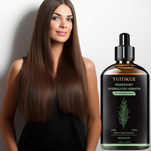 YUITIKUE Haarserum Rosmarin & Keratin, 100 ml, Unisex - Bild 1
