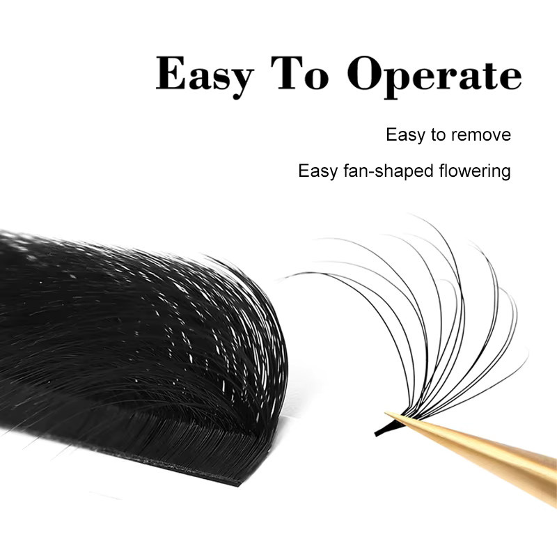 Winky Beauty 6D Wild Eyelashes Wimpernverlängerungen, Wispy 0.07 C/D - Bild 4