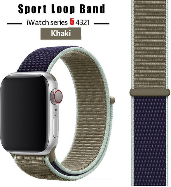 Uhrenarmband Nylon, gray, Unisex - Bild 1