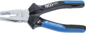 BGS Kombizange mit Facette und Schneider in Multicolour, Länge: 180 mm - Bild 1