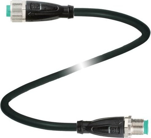 Pepperl+Fuchs 217477 Sensor-Aktor-Steckverbinder konfektioniert, 3-polig, Schwarz, Länge: 3 m - Bild 1