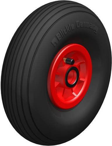 Blickle Rad-Luftreifen PK 260/25-75R in Rot mit 150kg Tragfähigkeit und 260mm Durchmesser - Bild 1