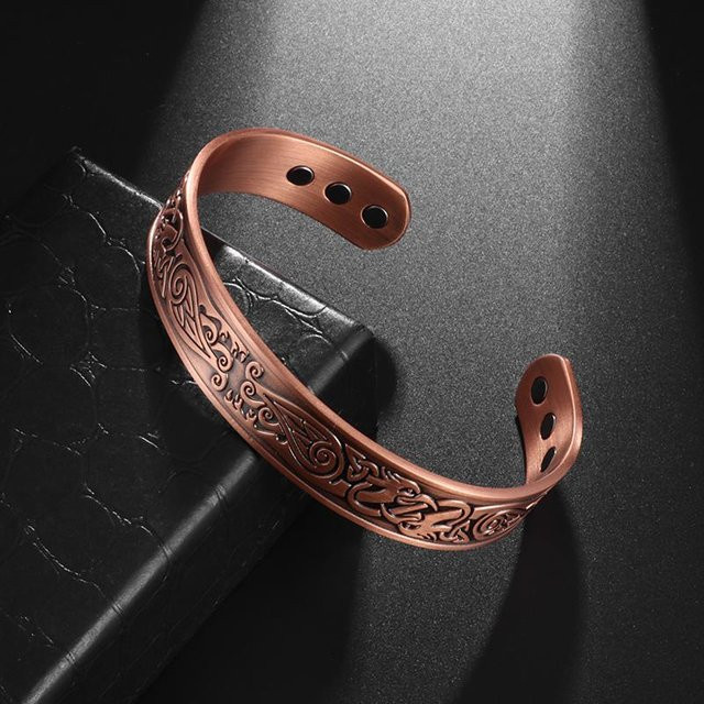 Rui Di Manschettenarmband, Messing, Schwarz, Unisex - Bild 1