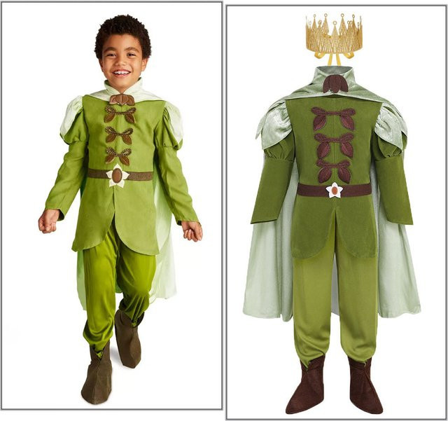 ZOBOTT Frosch Prinz Junge Kostüm, Grün, Plüsch / Textil - Bild 1