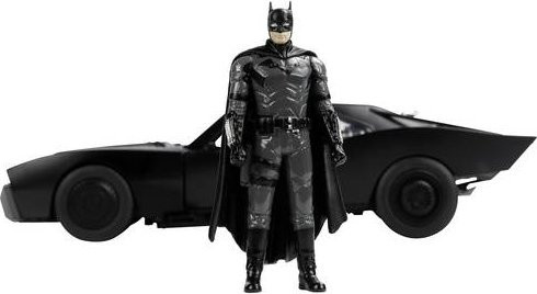 JADA TOYS Batmobile 2022 Die-Cast Modellauto Batman Schwarz Maßstab 1:18 - Bild 1