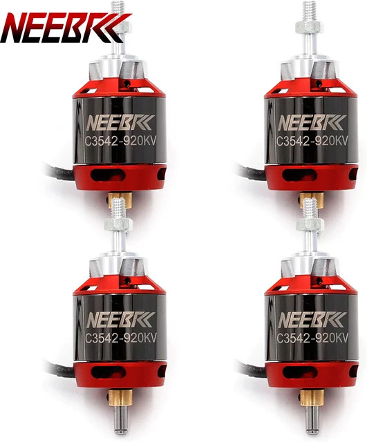 NeebRC FPV Outrunner Bürstenloser Motor, Metall, Rot, ab 14 Jahren - Bild 1