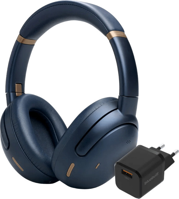 JBL Tour One M3 Smart Over-Ear Kopfhörer in Blau inklusive BlueBuilt Quick-Charge-Ladegerät - Bild 1