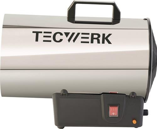 Tecwerk Gasheizer aus Edelstahl in Silber - Bild 1