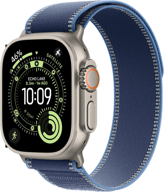 Apple Smartwatch Ultra 3, GPS + Cellular, 49mm, Titan, Blau, Unisex - Bild 1