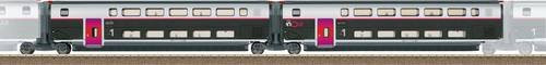 Märklin SNCF TGV inOui, Ergänzungsset, 1:87 (Spur H0) - Bild 1