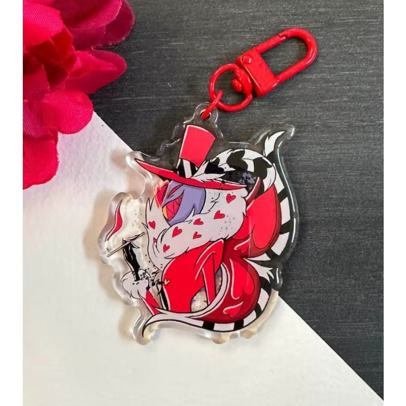 Bandai Hazbin Hotel Schlüsselanhänger, Acryl, Unisex - Bild 2
