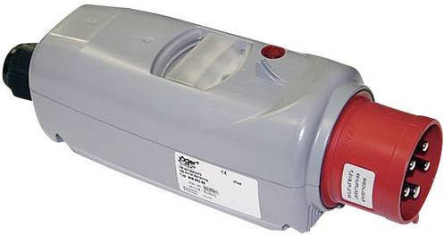 PCE Phasenwender 609.617 CEE 16A 5polig 400V in Grau - Bild 1