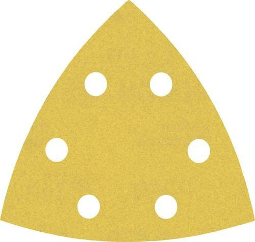 Bosch Expert C470 Deltaschleifpapier gelocht Körnung 240, B: 9,3 cm x B: 9,3 cm, 5 Stück - Bild 1