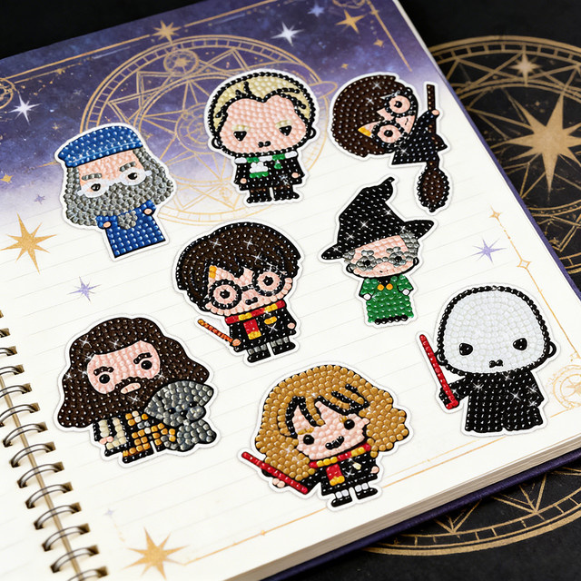 Beast Kingdom Harry Potter DIY Diamant-Kunst-Aufkleber Bastelset in Multicolor - Bild 1