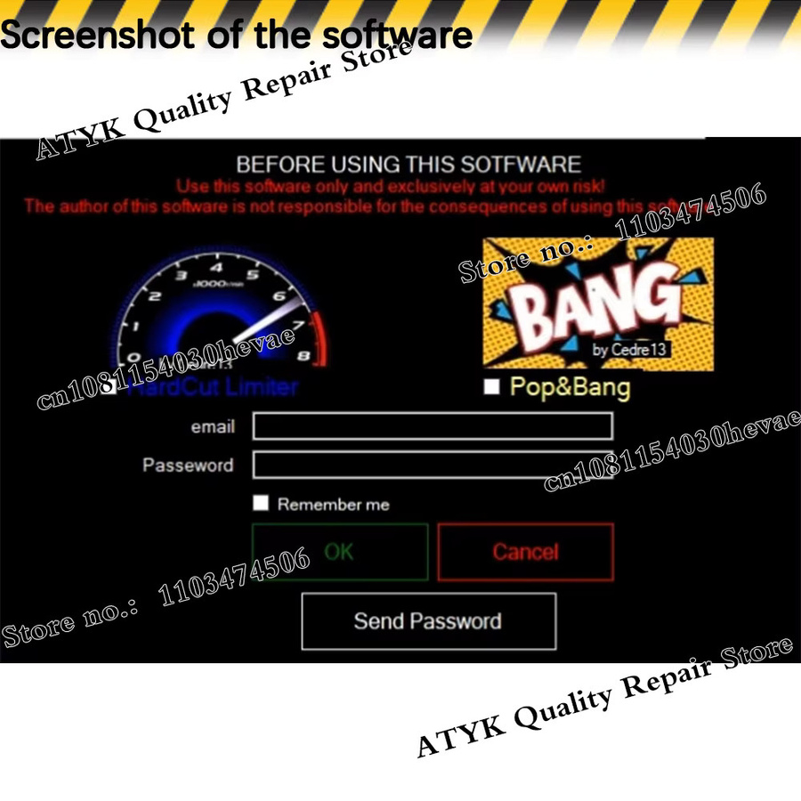6-in-1 Auto-Diagnosesoftware QLaunchr Hotstartr VMAXR UltraCuttr mit Hardcut Limiter für Benzinmotoren in Schwarz - Bild 2